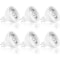 Luxrite MR16 LED Light Bulbs 6.5W (50W Equivalent) 500LM 3000K Soft White Dimmable GU5.3 Base 6-Pack LR21405-6PK - alternate 1